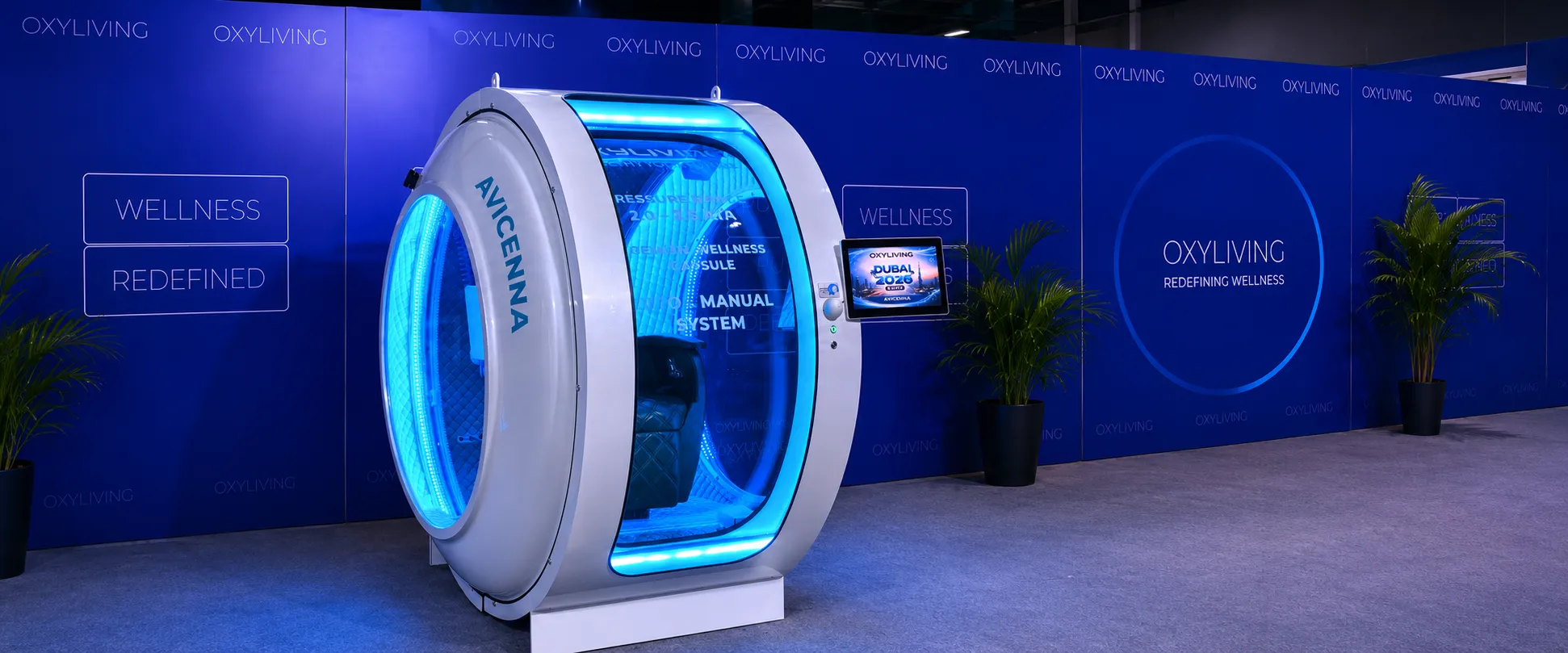 Oxyliving oxygen chamber under assembly at the Kocaeli manufacturing facility