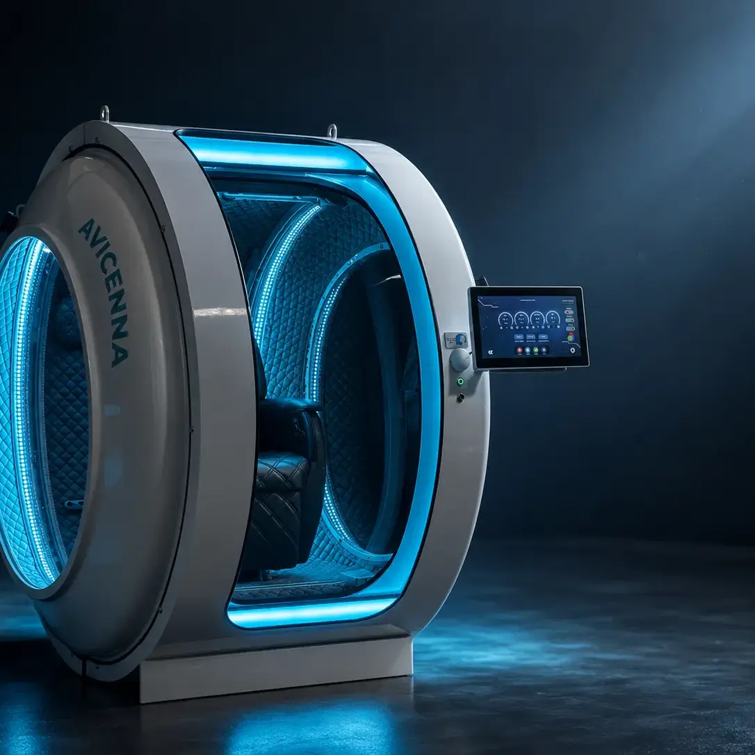 Oxyliving hyperbaric oxygen chamber hero visual
