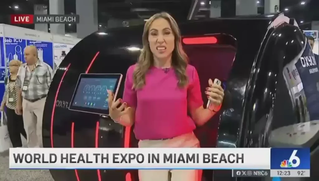 NBC 6 South Florida broadcast live from our WHX Miami stand